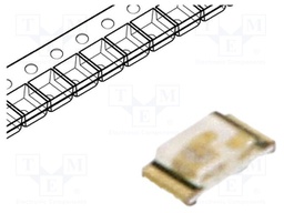 LED; SMD; 0603; green; 28÷280mcd; 1.6x0.8x0.35mm; 130°; 2.5÷3.1V