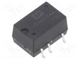 Isolated Board Mount DC/DC Converter, 1.5kV Isolation, ITE, 1 Output, 1 W, 24 V, 42 mA
