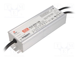 Power supply: switched-mode; LED; 60W; 12VDC; 5A; 90÷305VAC; IP67