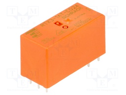 Relay: electromagnetic; SPST-NO; Ucoil:24VDC; 16A/250VAC; 610O