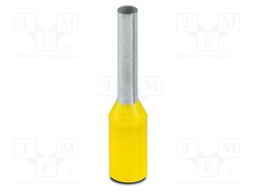 Tip: bootlace ferrule; insulated; copper; 1mm2; Bit len: 8mm