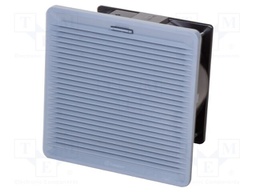 Fan: AC; axial; 230VAC; 270÷445m3/h; 72dBA; ball; IP54; grey