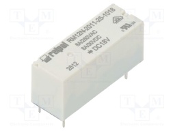 Relay: electromagnetic; SPDT; Ucoil: 18VDC; Icontacts max: 8A; PCB