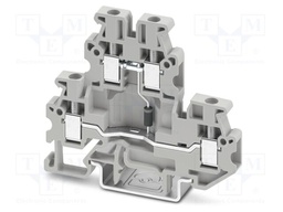 Splice terminal: rail; 500mA; 500V; screw terminal; PA; L: 50.8mm