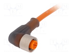Plug; M12; PIN: 3; female; A code-DeviceNet / CANopen; 2m; cables