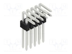 Connector: pin strips; pin header; male; PIN: 10; 1.27mm; THT; 2x5