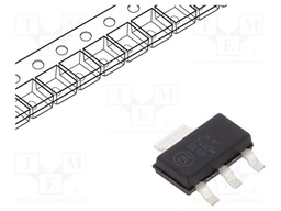 Transistor: NPN; bipolar; 60V; 2A; 0.8W; SOT223-4,TO261-4