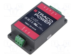 Converter: DC/DC; 20W; Uin: 9÷36V; Uout: 48VDC; Iout: 420mA; 107g