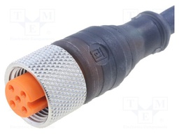 Plug; M12; PIN: 5; female; A code-DeviceNet / CANopen; 2m; straight