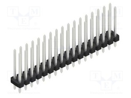 Connector: pin strips; pin header; male; PIN: 34; 2.54mm; THT; 2x17