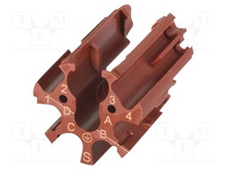 Connector: M23; contact insert; crimped; SH