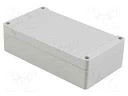 Enclosure: multipurpose; X: 90mm; Y: 160mm; Z: 45mm; 1555; grey; IP68