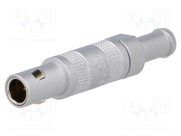 Connector: coaxial; Series: 00; plug; male; soldering; for cable