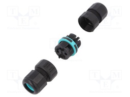 Connector: AC supply; screw terminal; TH391; 7÷12mm; 0.5÷4mm2