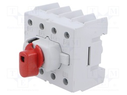 Switch-disconnector; Poles: 4; for DIN rail mounting; 80A; KU