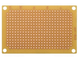 Board: universal; single sided,prototyping; W: 47mm; L: 72mm