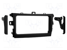 Radio frame; Toyota; 2 DIN; black