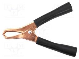 Crocodile clip; 75A; Grip capac: max.28mm; Overall len: 74mm