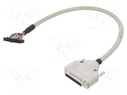 Cable: for industrial modules; Cores: 25; 400mm; IDC-D-Sub F SH