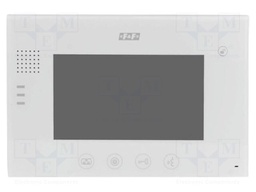 Video intercom; MK; wall mount; 14.5VDC; white; 7"; Touchpad: none