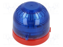 Signaller: lighting; flashing light; red; Sonos; 10÷60VDC; IP21