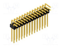 Connector: pin strips; pin header; male; PIN: 28; 2.54mm; THT; 2x14