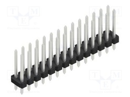 Connector: pin strips; pin header; male; PIN: 28; 2.54mm; THT; 2x14
