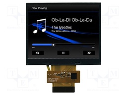 Display: TFT; 3.5"; 320x240; Illumin: LED; Dim: 76.9x64x4.25mm