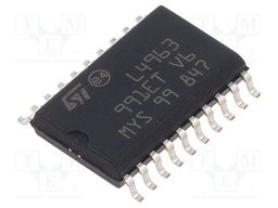IC: driver; flyback; DC/DC converter; SO20; 1.5A; 5.1÷36V; 45÷83kHz