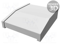 Enclosure: desktop; 1456; X: 165mm; Y: 216mm; Z: 51mm; aluminium