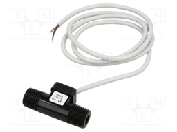 Sensor: flow; 5÷24VDC; 1÷10l/min; OUT: NPN; -20÷100°C; 0.9m; FT-110