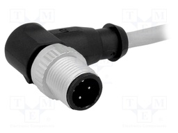 Plug; M12; PIN: 4; male; A code-DeviceNet / CANopen; 1m; angled 90°