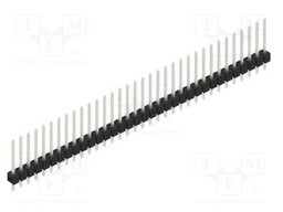 Connector: pin strips; pin header; male; PIN: 34; 2.54mm; THT; 1x34