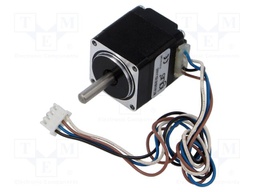 Motor: DC; 2-phase,bipolar,stepper; 24÷48VDC; 0.061Nm; IP40; 0.67A