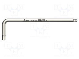 Wrench; Hex-Plus hexagon keys,spherical; HEX 2mm