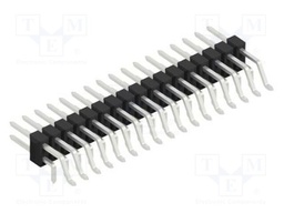 Connector: pin strips; pin header; male; PIN: 34; 2.54mm; SMT,THT