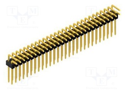 Connector: pin strips; pin header; male; PIN: 56; 2.54mm; THT; 2x28