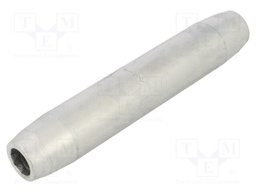 Tip: butt splice; non-insulated,reductive; aluminum; crimped