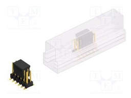 Connector: pin strips; pin header; male; PIN: 12; 2.54mm; SMT; 2x6