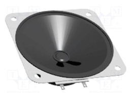 Loudspeaker; general purpose; 2W; 8Ω; 87x87x32.5mm; 17kHz; Ø: 87mm