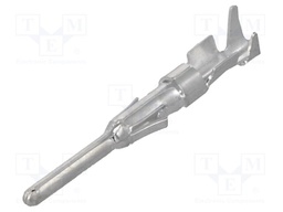 Contact; Size: 1,6mm; male; 0.5÷1.5mm2; 20AWG÷16AWG; silver plated