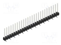 Connector: pin strips; pin header; male; PIN: 26; 2.54mm; SMT; 1x26
