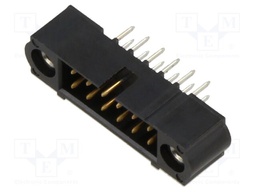 Connector: wire-wire/PCB; socket; male; PIN: 12; Datamate J-Tek