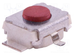 Microswitch TACT; SPST-NO; Pos: 2; 0.05A/12VDC; SMD; OFF-(ON)