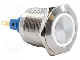 Switch: vandal resistant; Pos: 2; SPST NC + NO; 2A/48VDC; IP65