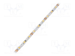 LED tape; white warm; 2835; 12V; LED/m: 60; 6mm; white PCB; IP20