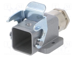 Enclosure: for HDC connectors; C146; size A3; with latch; M20
