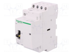 Contactor: 3-pole installation; NO x3; 220÷240VAC; 25A; DIN; ICT