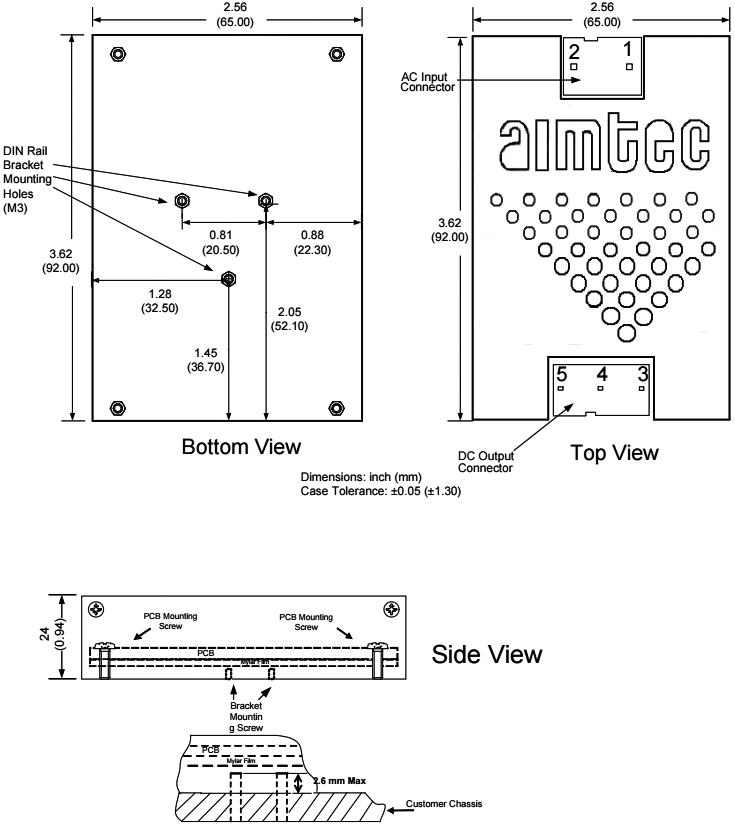 Power supply: switched-mode; constant voltage; 15W; 0.63A; OUT: 1