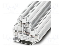 Splice terminal: rail; UT; PA; terminals: 4; W: 6.2mm; H: 69.9mm